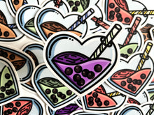 Load image into Gallery viewer, Boba Heart Sticker
